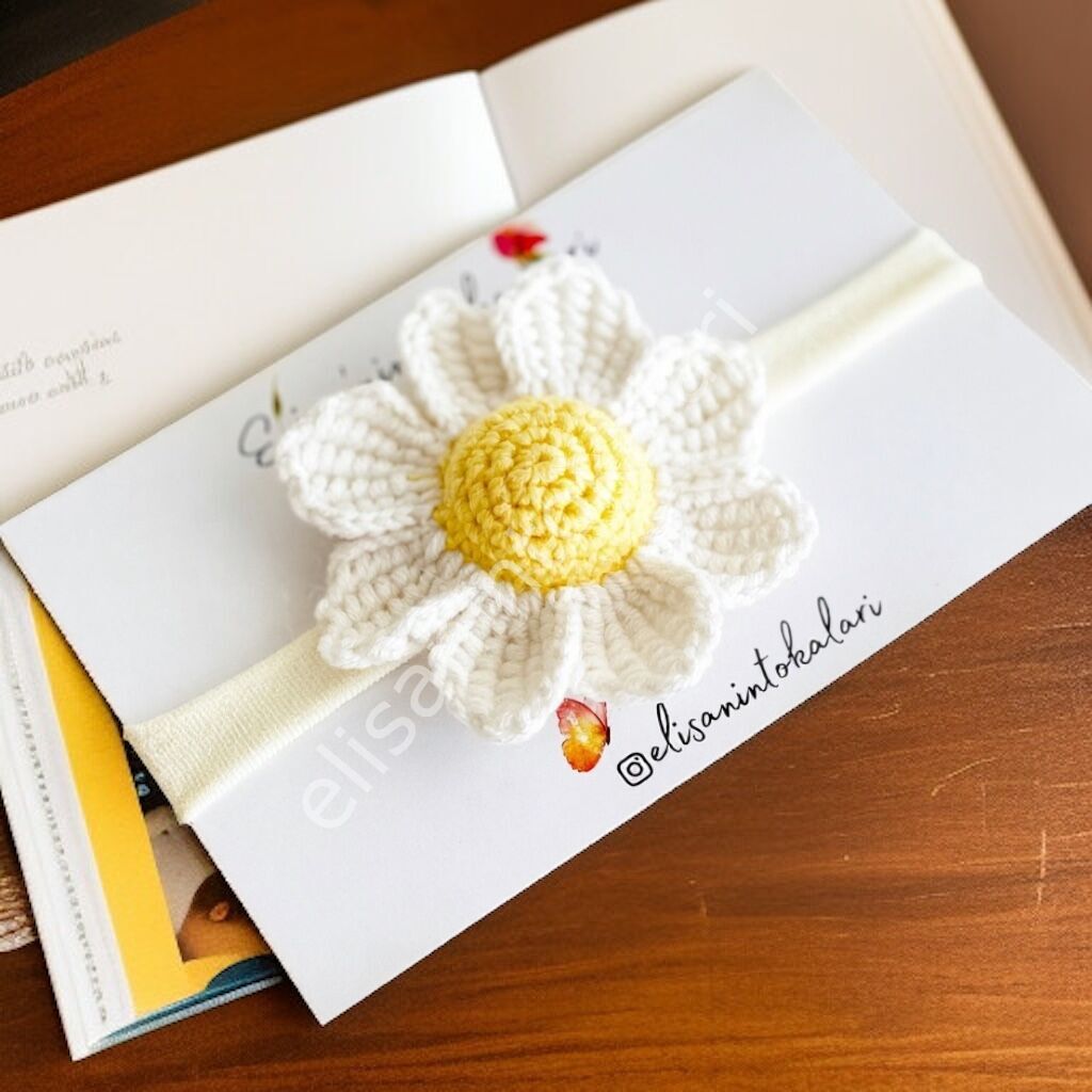 BİG DAİSY BABY HEADBAND