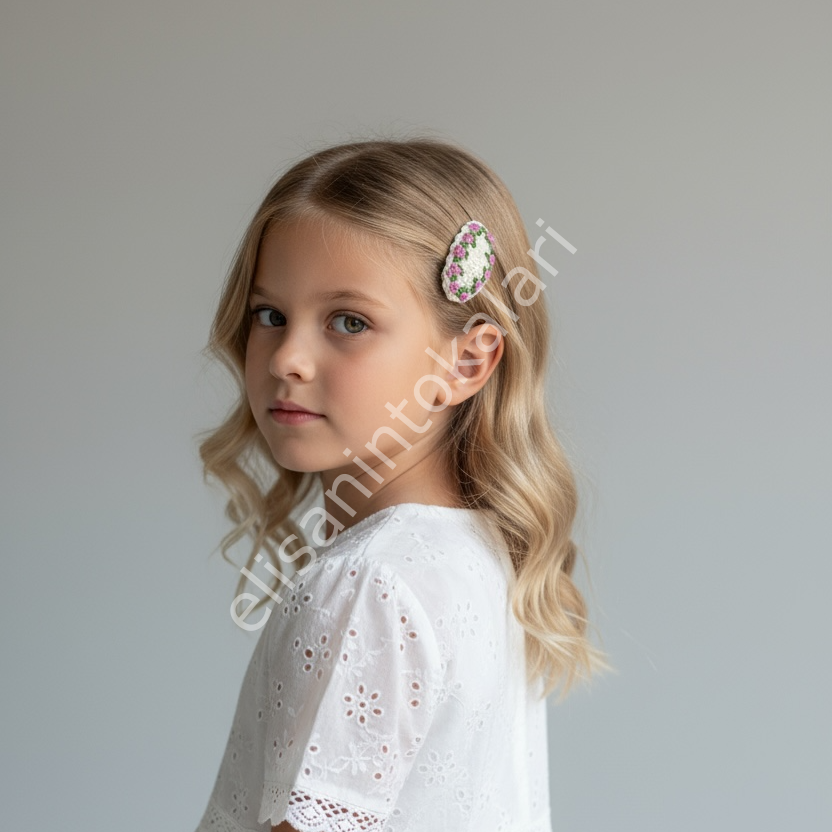 HANDMADE EMBRIODERY HAIR PIN