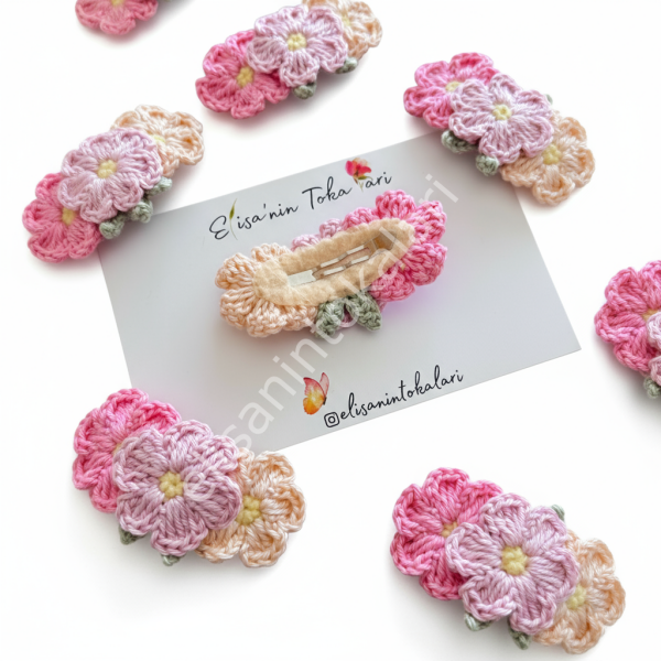 PİNK DAİSY GARDEN HAİRPİN