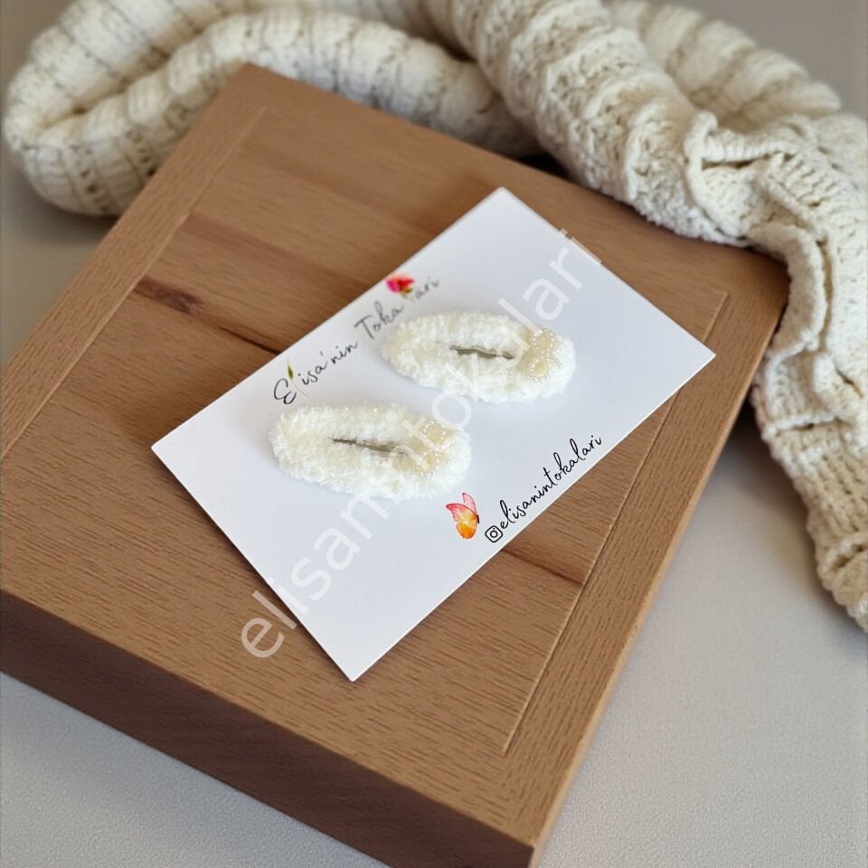 HANDMADE PUFFY PEARL BOW HAIR PIN