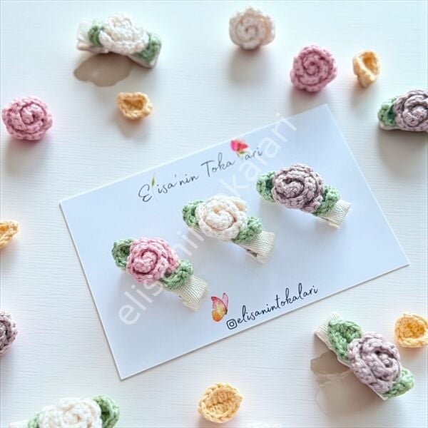 ROSE HAİR CLİP