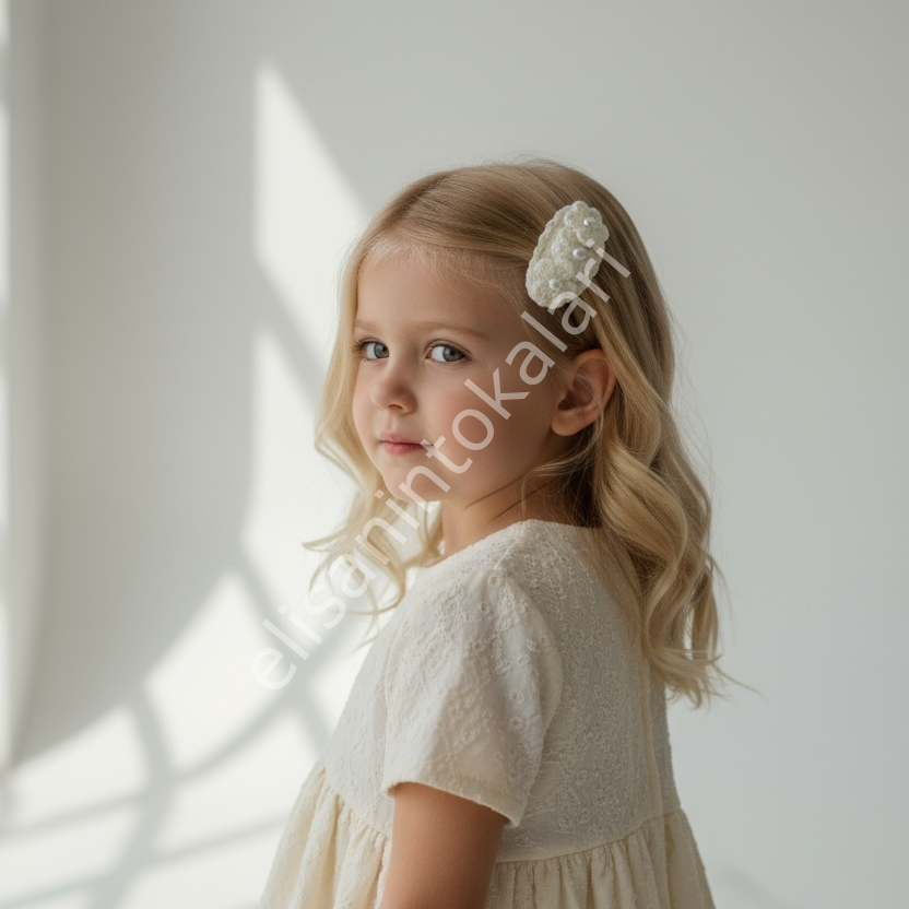 PEARL DAISY HAIR PIN