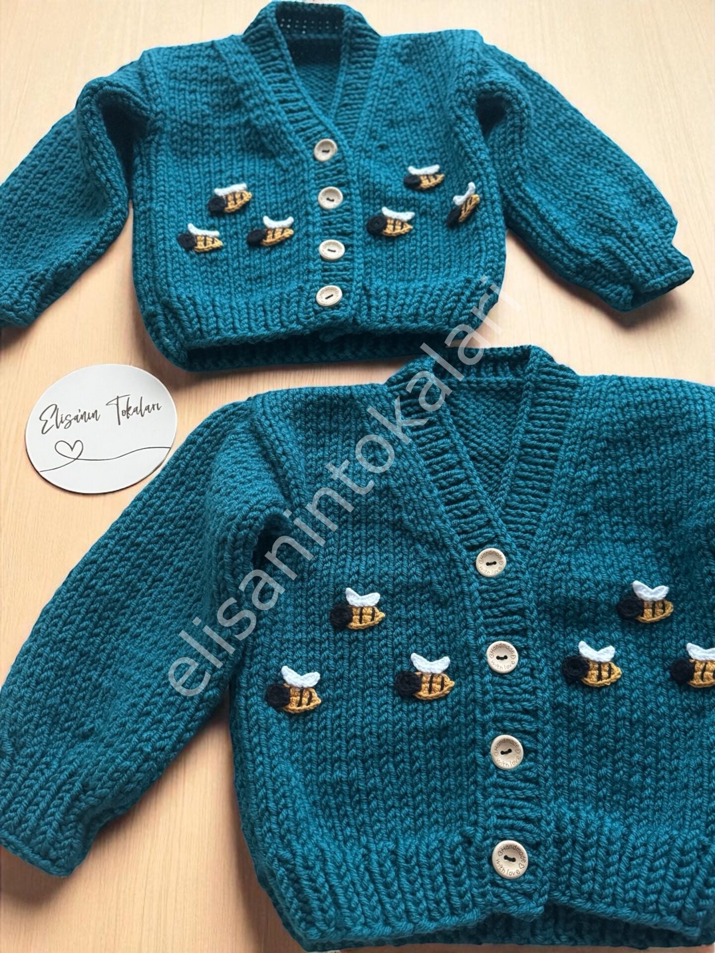BEE KİDS CARDİGAN 4 YEARS 3 PCS