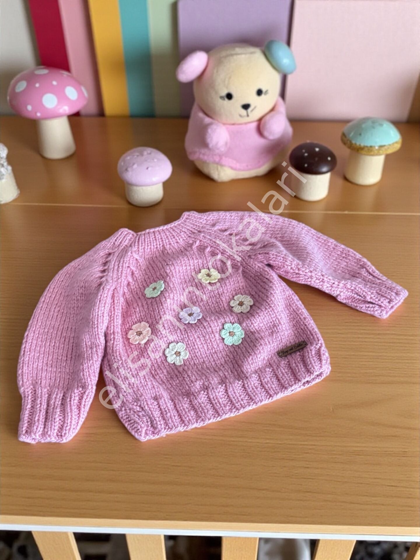 MİX DAİSY KİDS SWEATER 5 YEARS 3 PCS