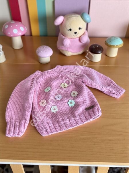 MİX DAİSY KİDS SWEATER 6-9 MONTHS 4 PCS