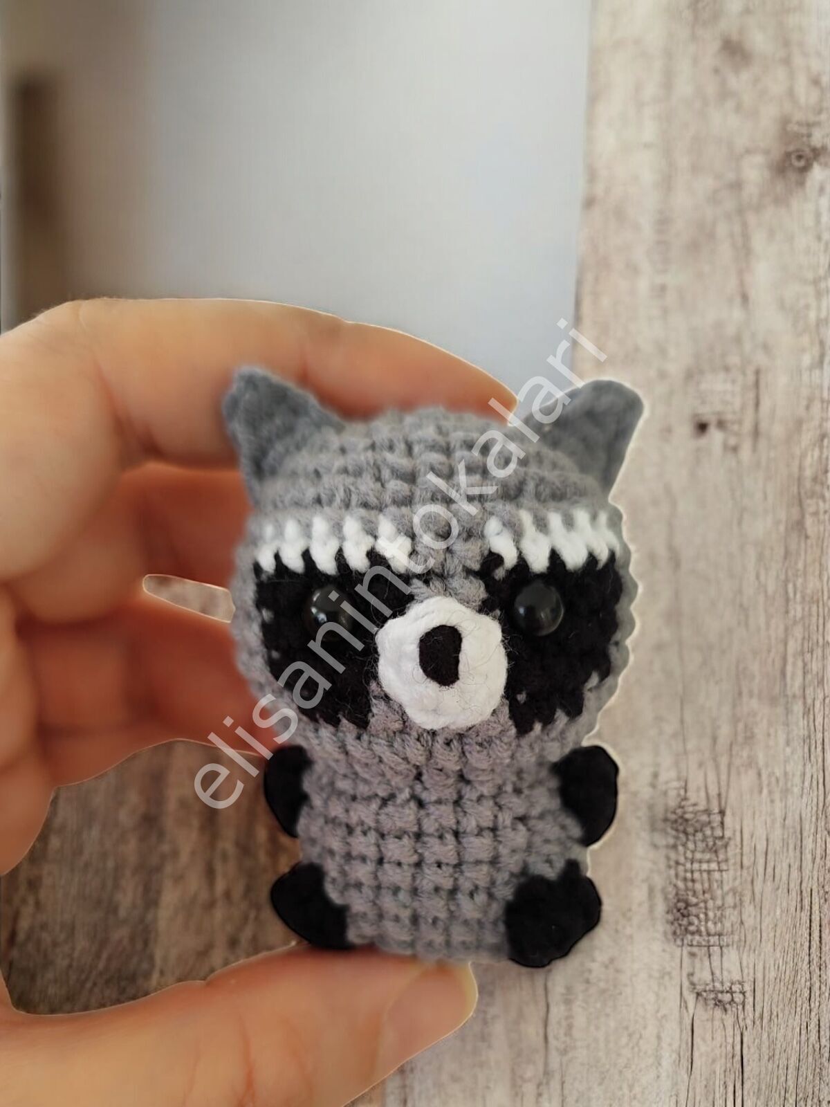 RACCOON MİNİ KEYCHAİN 5 PCS