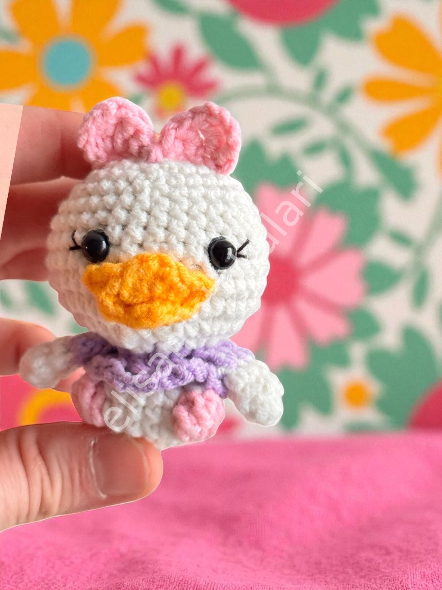 DAISY DUCK MİNİ KEYCHAİN 5 PCS