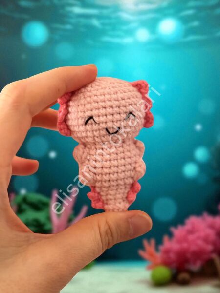 AXOLOTL KEYCHAIN 5 PCS