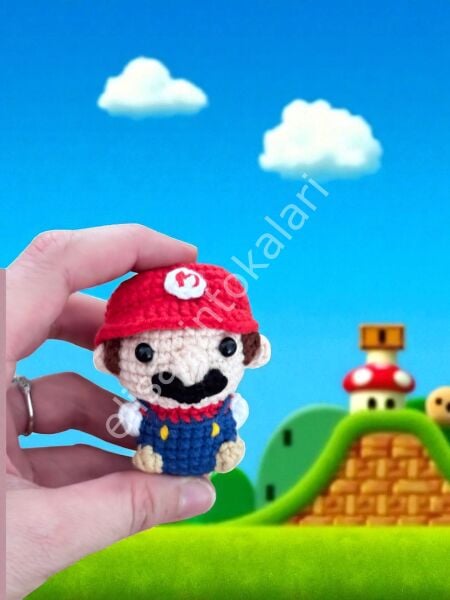 MARIO MINI KEYCHAIN 5 PCS