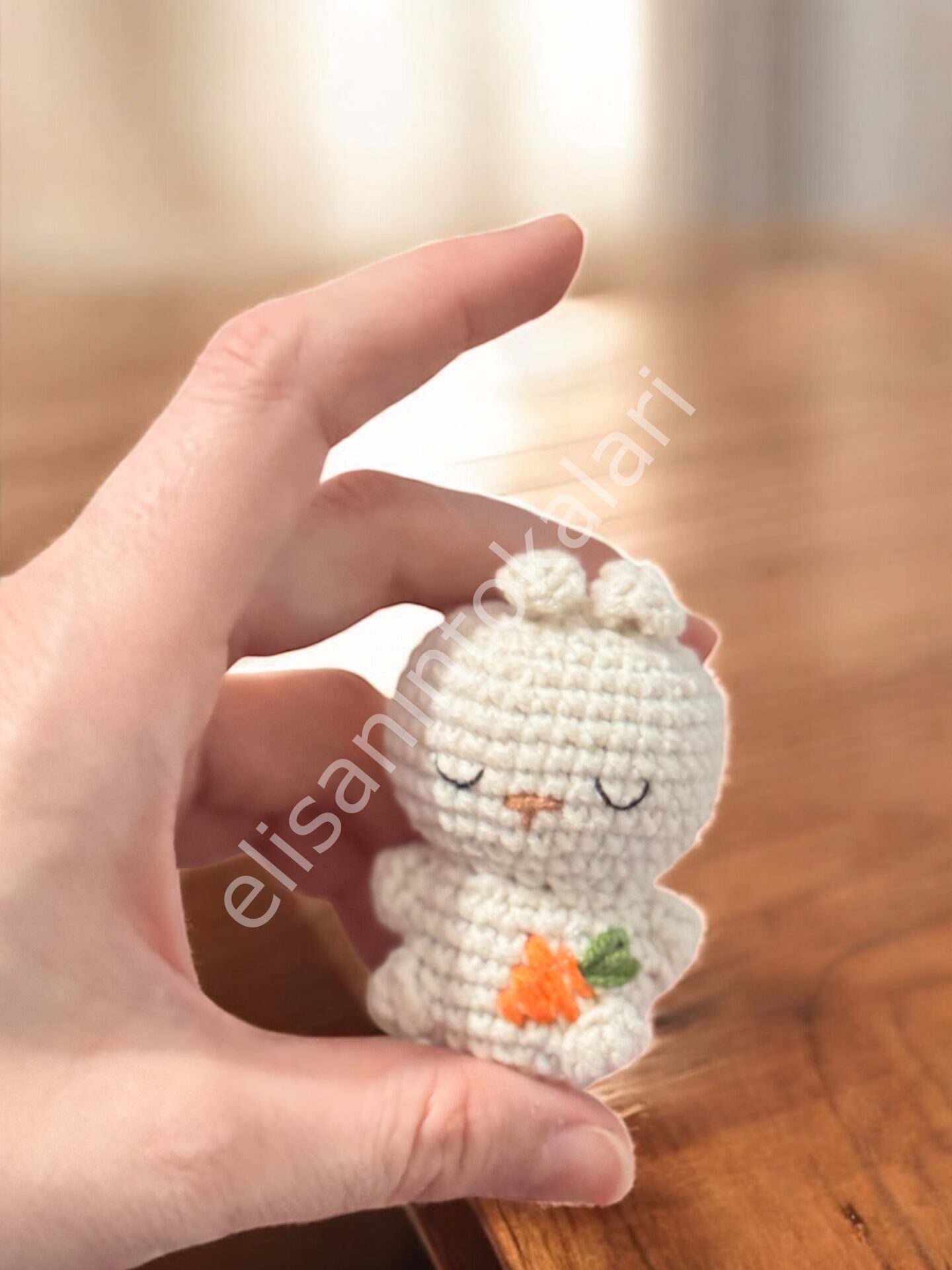 RABBIT MINI KEYCHAIN 5 PCS