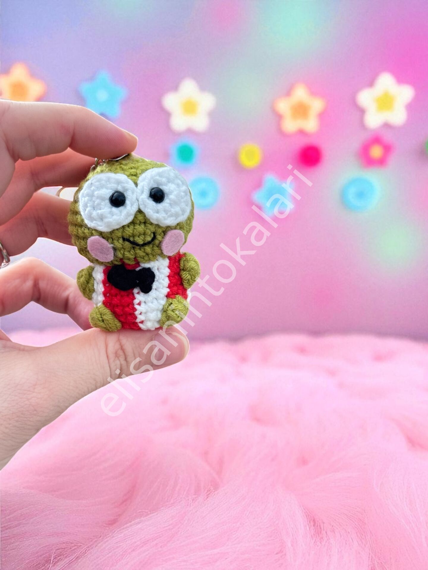 KEROPPI MINI KEYCHAIN 5 PCS