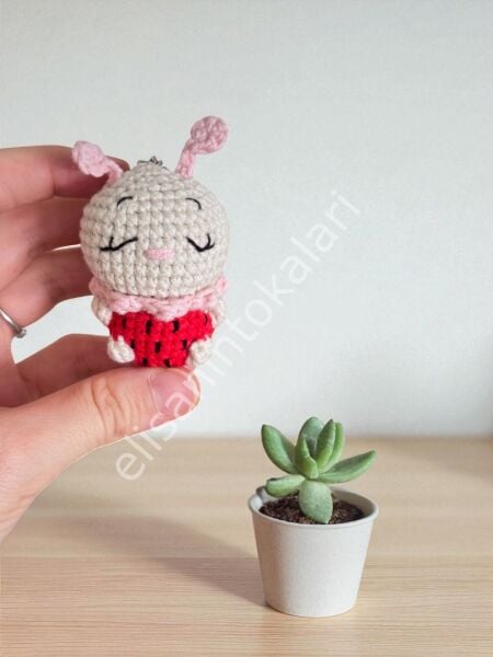 LADYBUG MINI KEYCHAIN 5 PCS