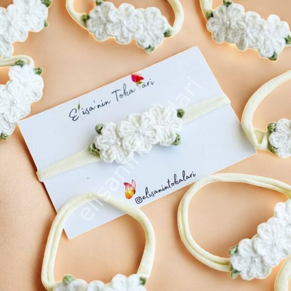 DAİSY BABY HEADBAND PCS