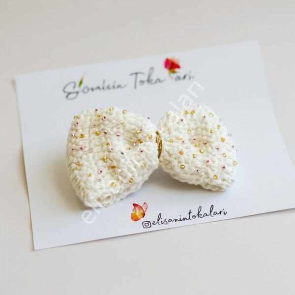 BOW HAIR CLİP & ELASTİC PCS
