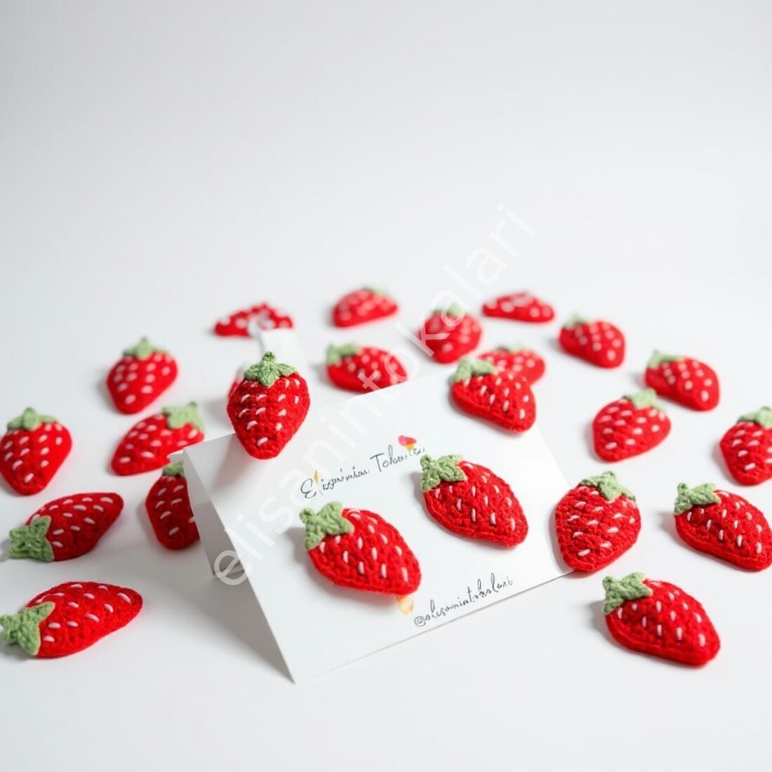 STRAWBERRY HAİRPİN PCS