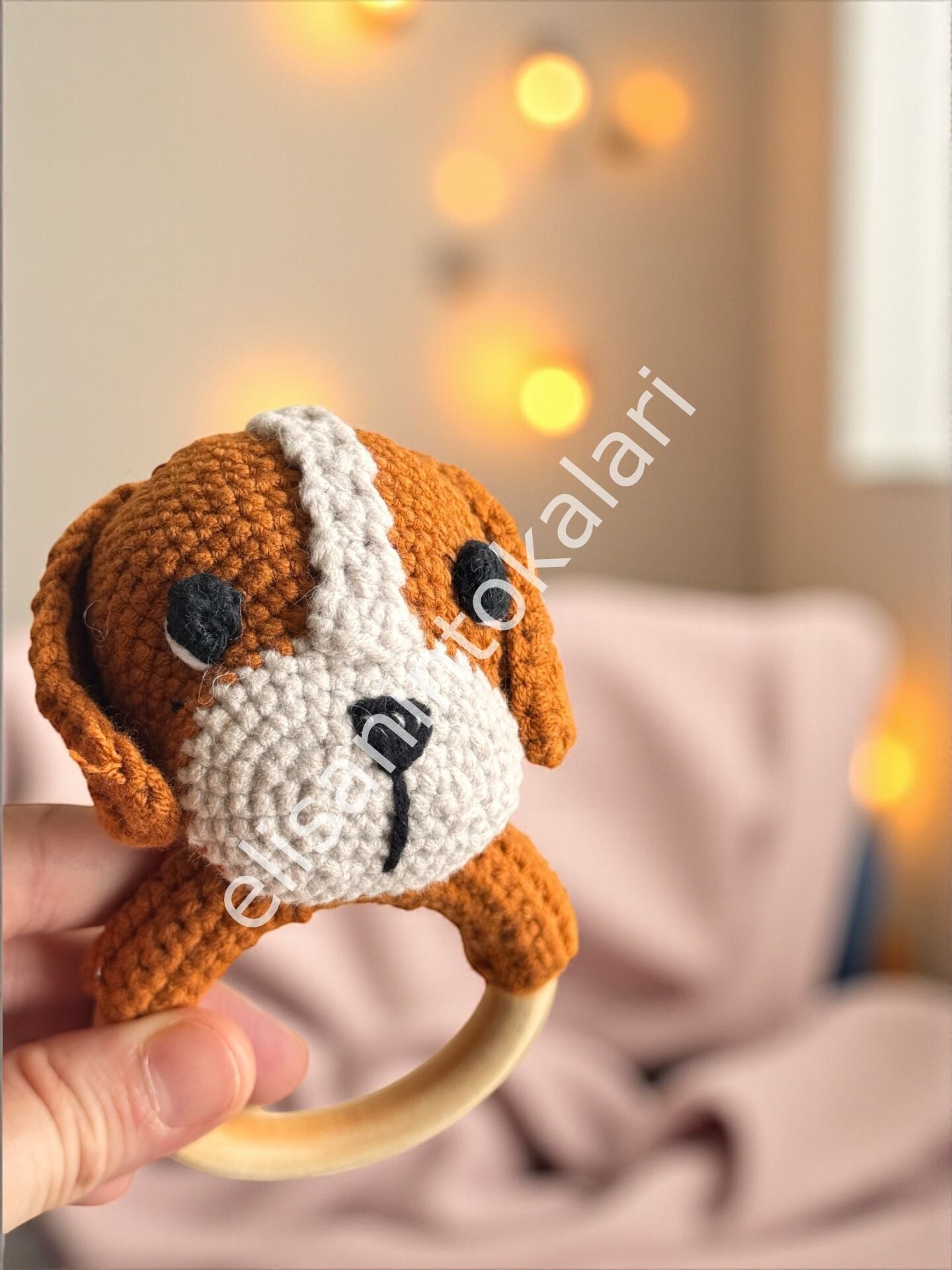 DOG BABY RATTLE 5 PCS