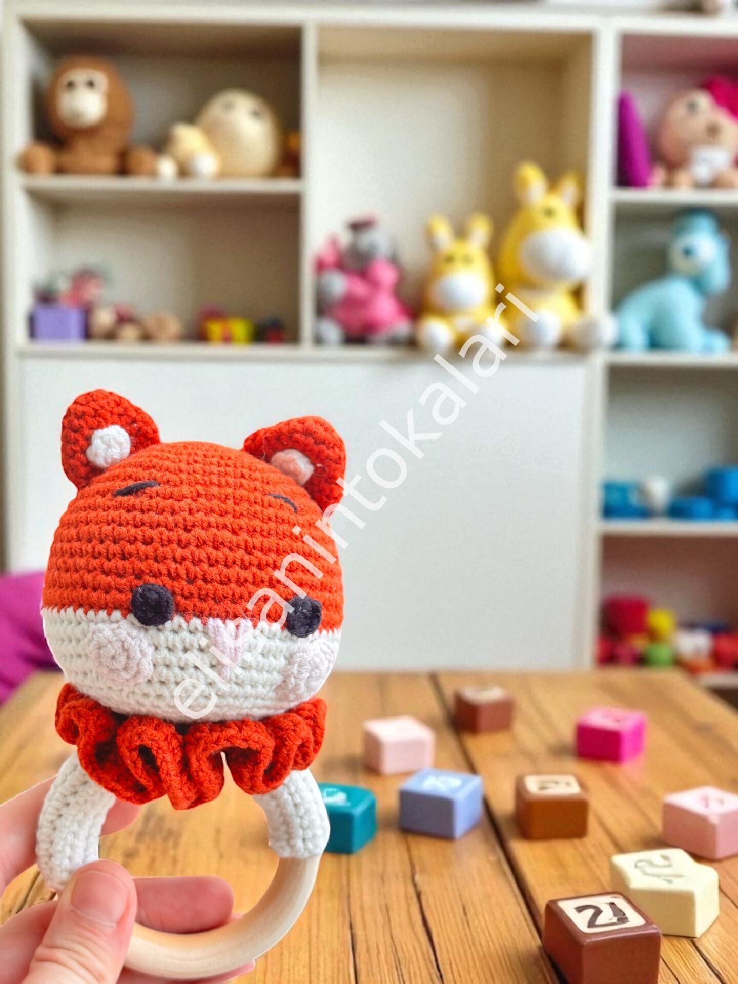 FOX BABY RATTLE