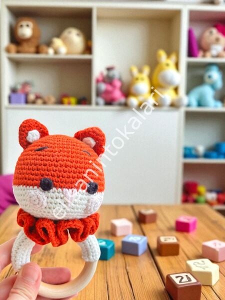 FOX BABY RATTLE 10 PCS