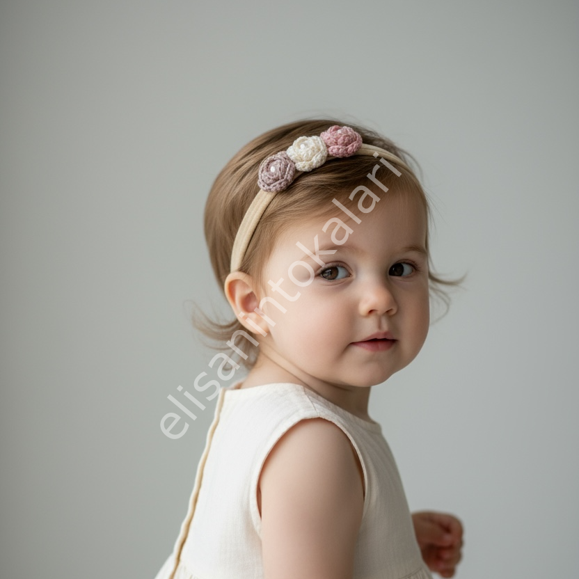 HANDMADE CROCHET FLOWER BABY HEADBAND | WHOLESALE BABY HAIR ACCESSORIES